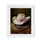 Stupell Industries Cowgirl Hat Bow and Lasso Framed Print Under Glass, design by Petal Prints Design
